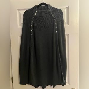Women’s Gray Cape Size 2X